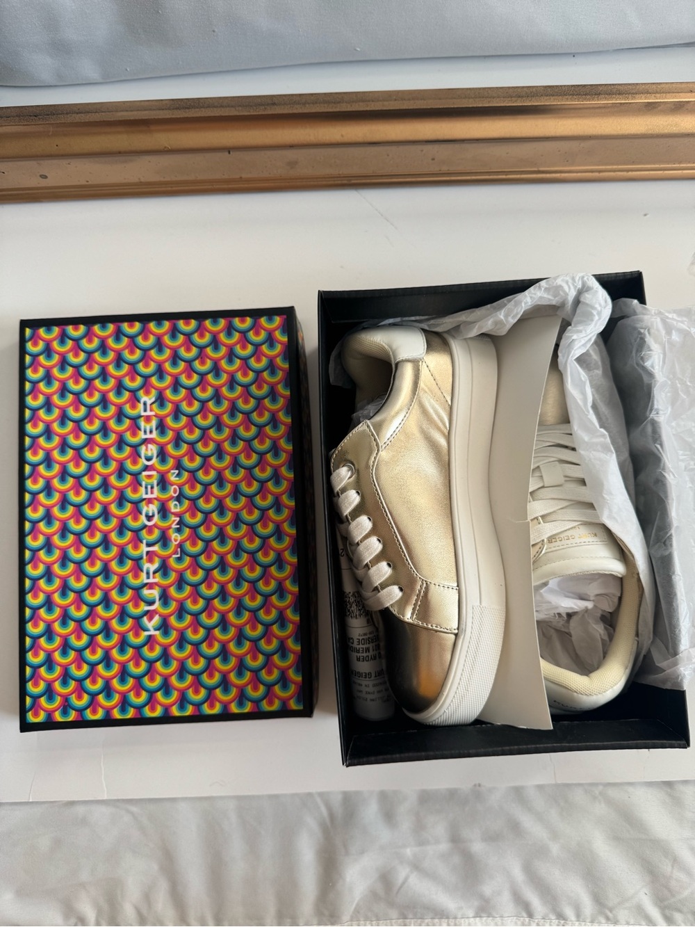 NWT! Kurt Geiger Kids mini Lana heart shoes - size 3 - Picture 2 of 10